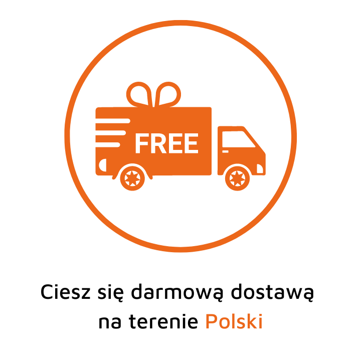 Ciesz się darmową dostawą na terenie Polski
